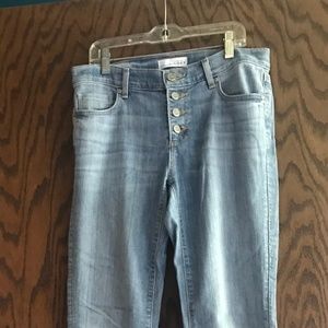LOFT Flair Button Fly Jeans size 26